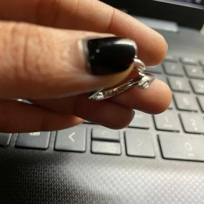 Silver Hug Ring - Silver Box Original