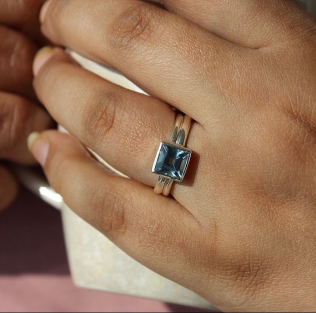 Embrace Your Birthstone: Exquisite 925 Silver Birthstone Rings - Silver Box Original