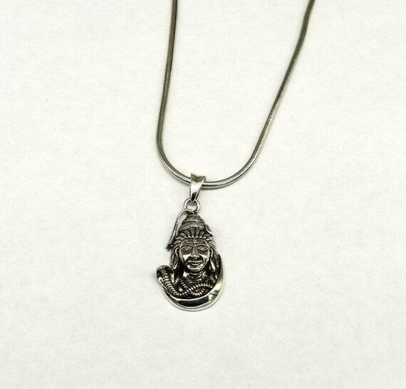 Silver Box Original 925 Kedarkantha Lord Shiva Pendant - Silver Box Original