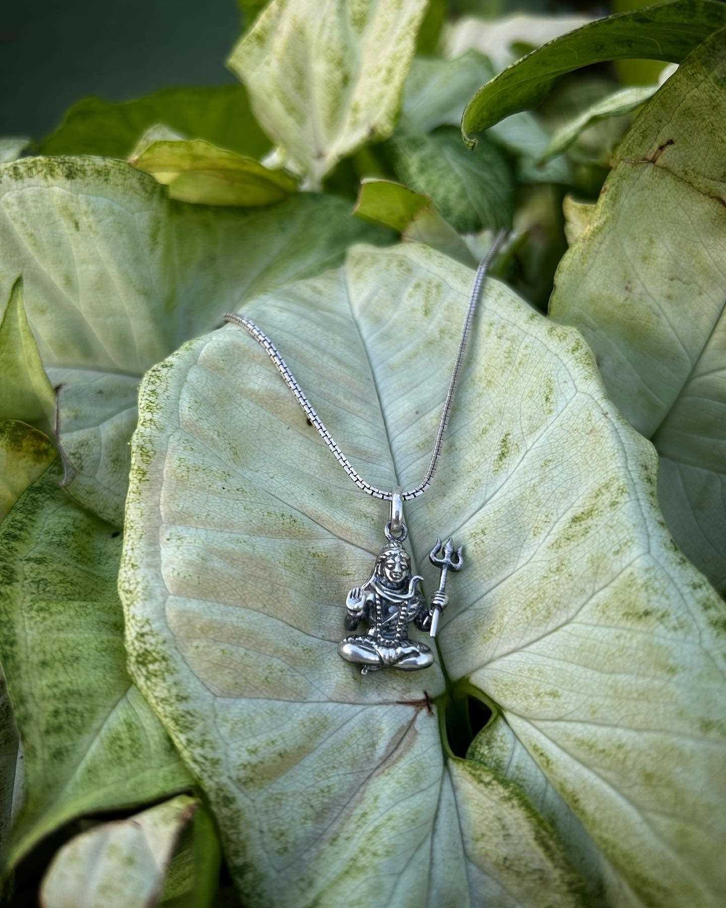 Silver Box Original 925 Rudra Lord Shiva Pendant - Silver Box Original