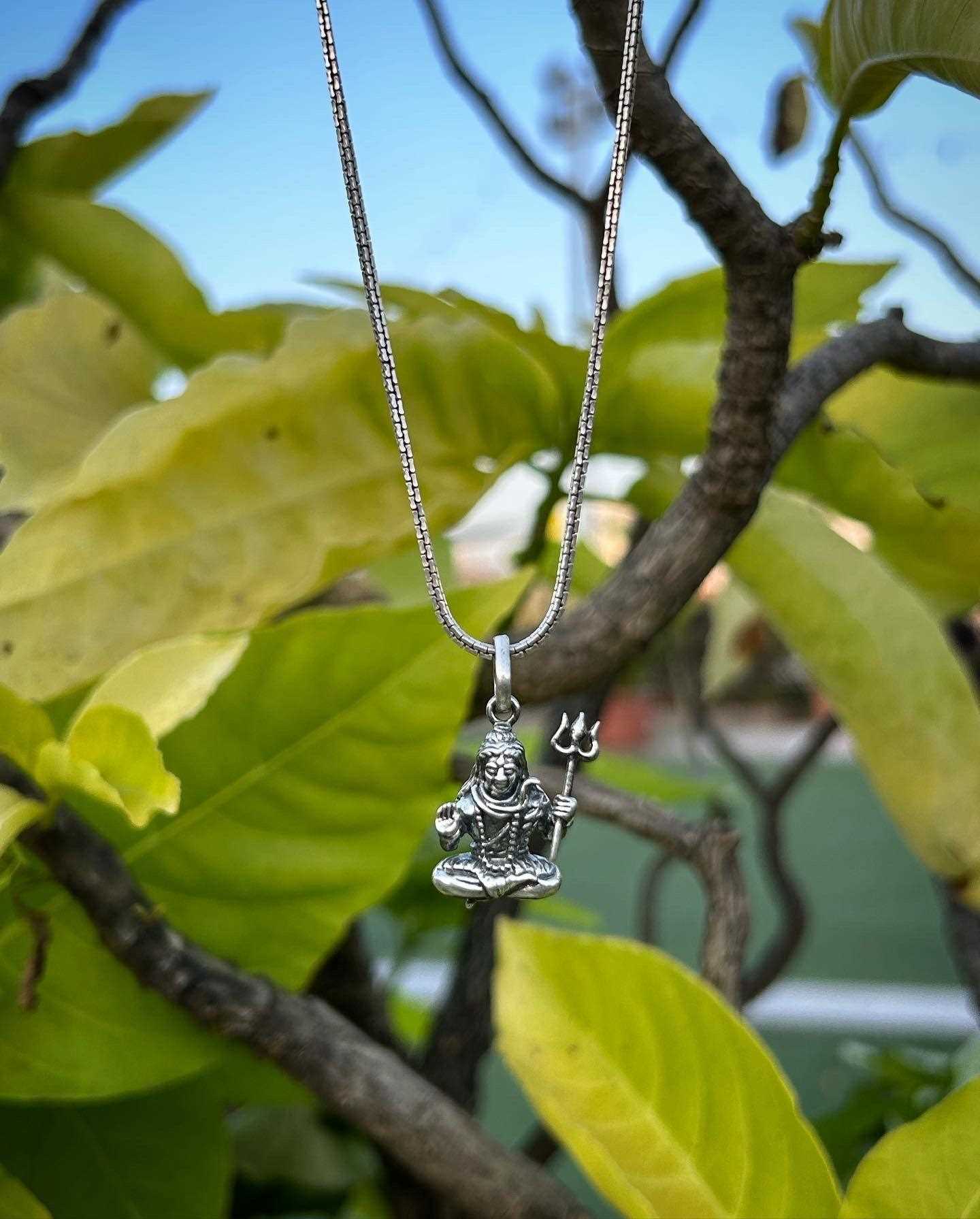 Silver Box Original 925 Rudra Lord Shiva Pendant - Silver Box Original