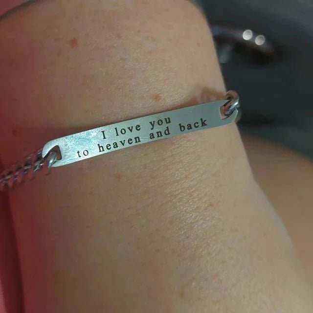 Silver Box Original 925 Silver Engraved Name Bracelet - Silver Box Original