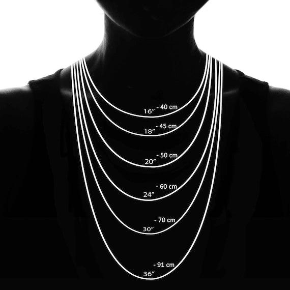 Silver Box Original 925 Sterling Silver Engraved Custom Necklace for Men - Silver Box Original