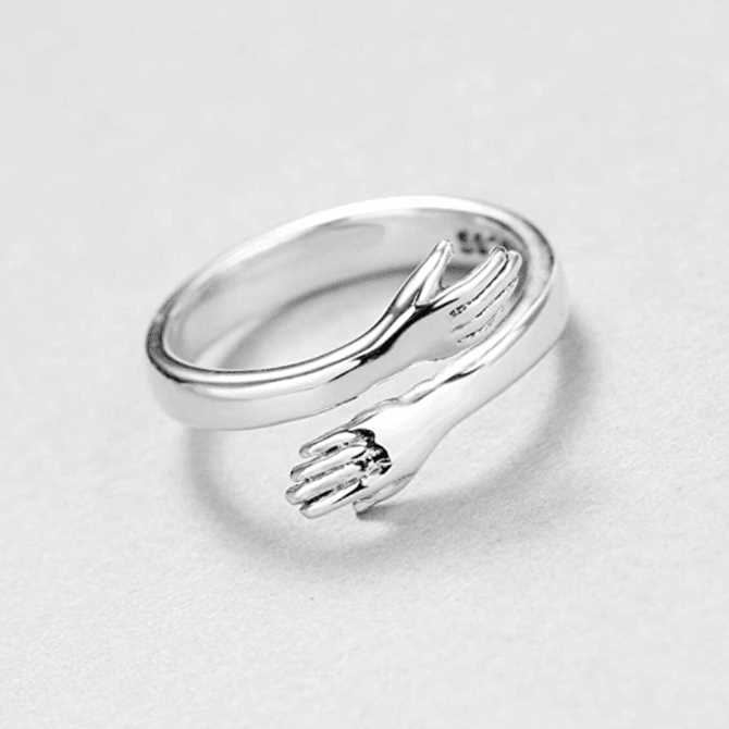 Silver Box Original Silver Hug Ring - Silver Box Original